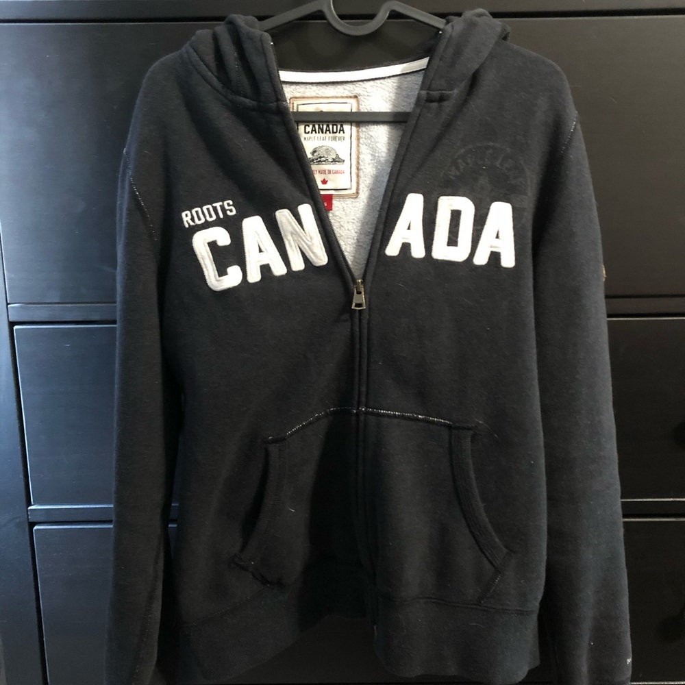 Roots CANADA zip up hoodie